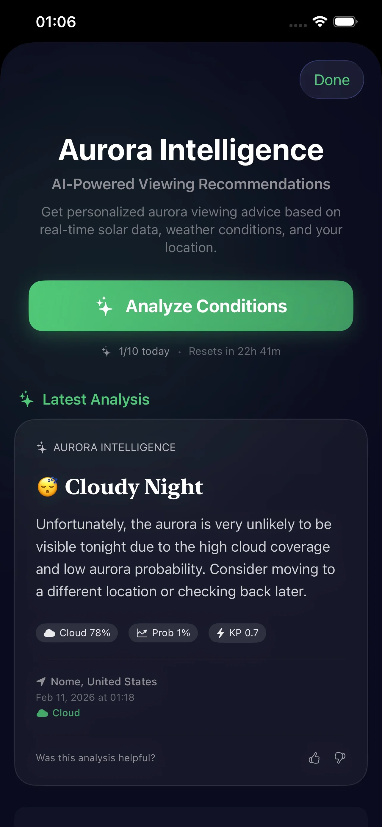 AI Aurora Analyst