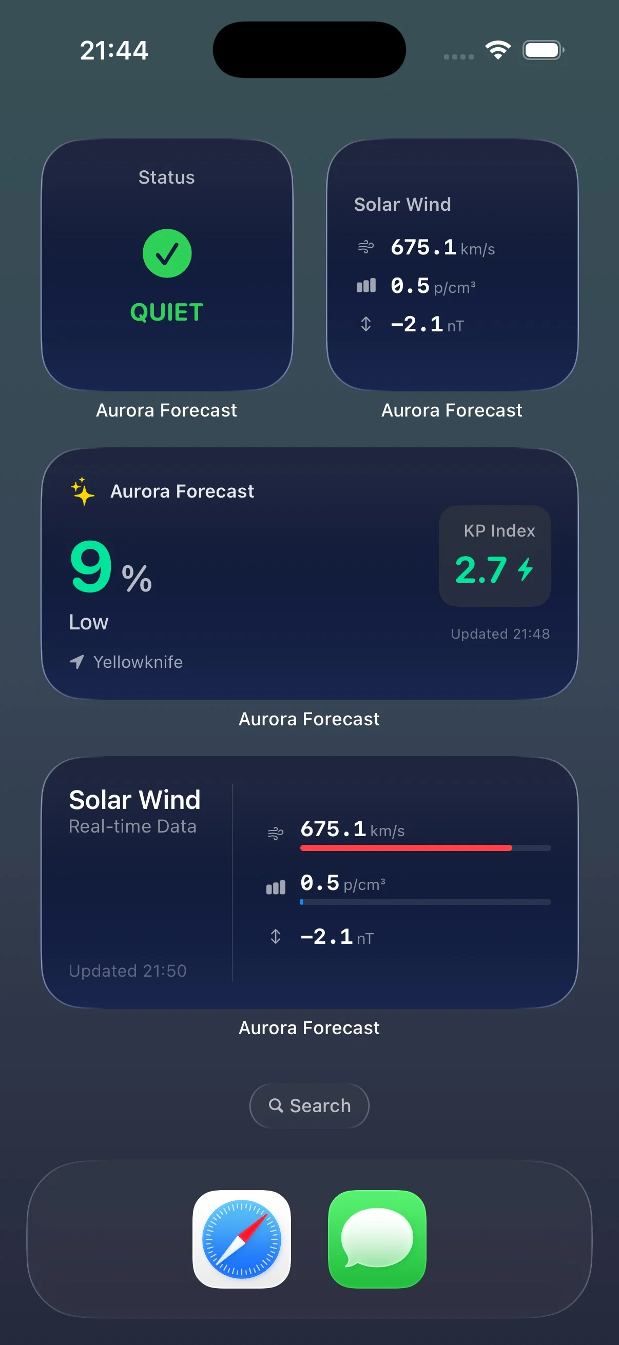 Widget Screen